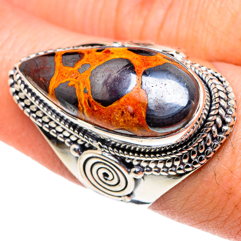 Bauxite Rings handcrafted by Ana Silver Co - RING94514
