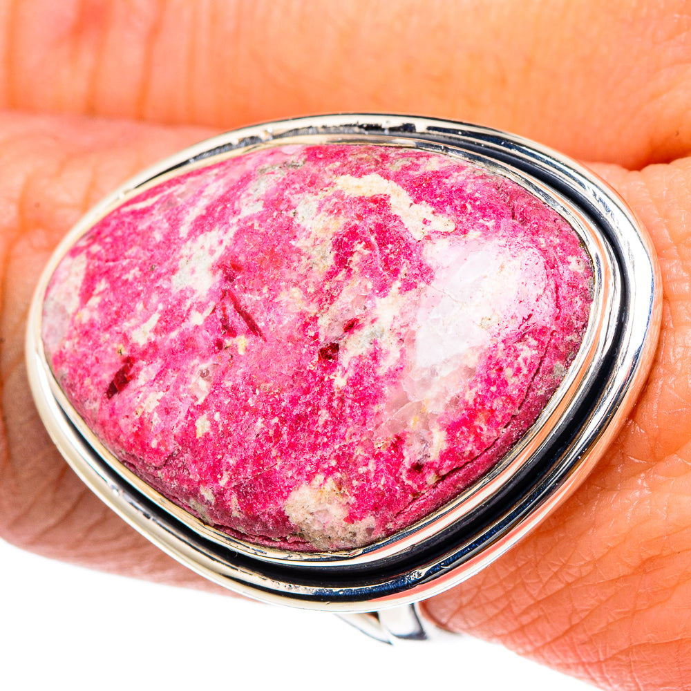 Thulite Rings handcrafted by Ana Silver Co - RING94522