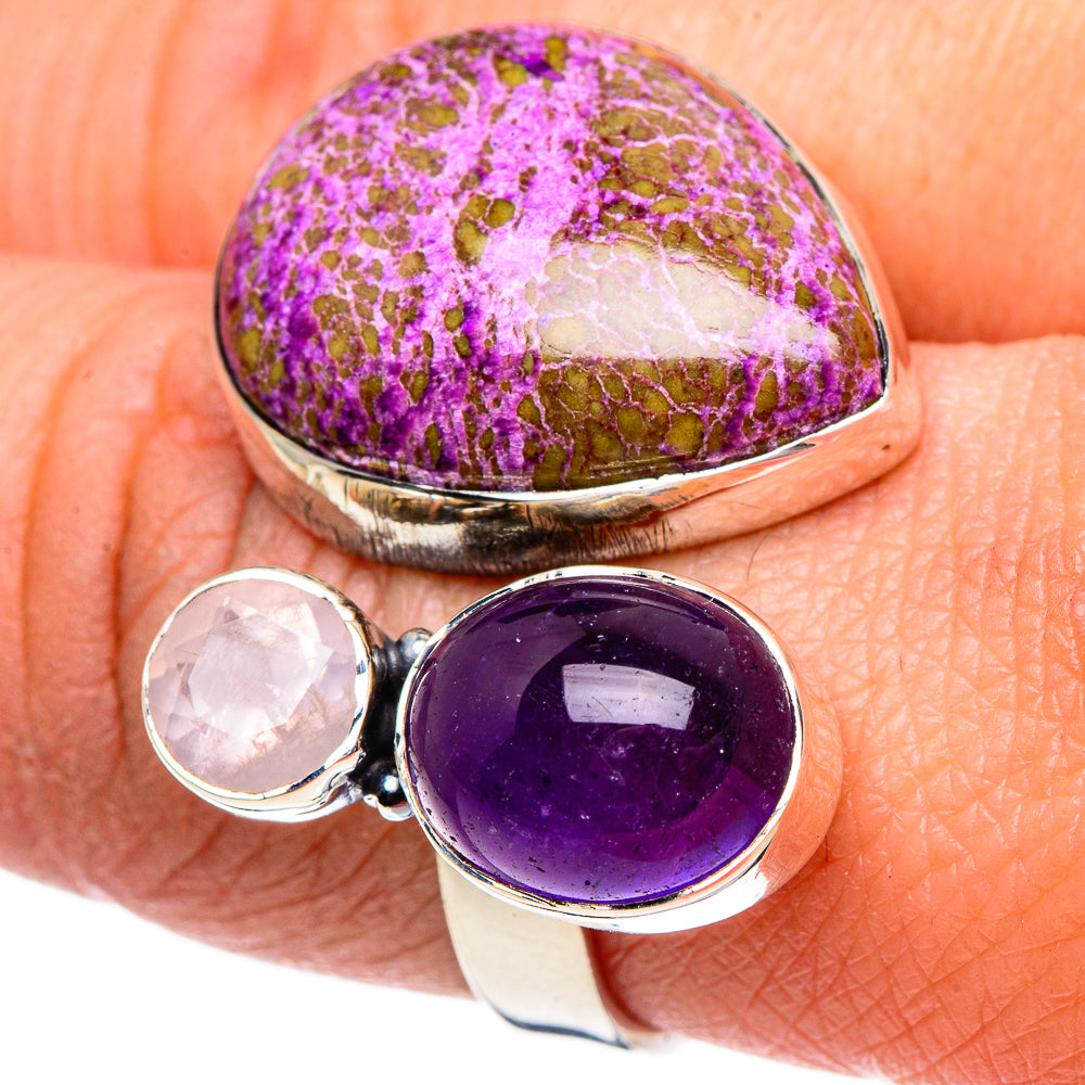 Stichtite Rings handcrafted by Ana Silver Co - RING94525