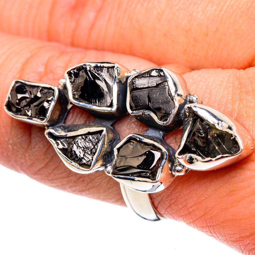 Black Tourmaline Rings handcrafted by Ana Silver Co - RING94528