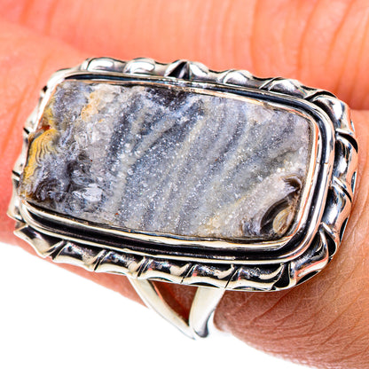 Desert Druzy Rings handcrafted by Ana Silver Co - RING94535