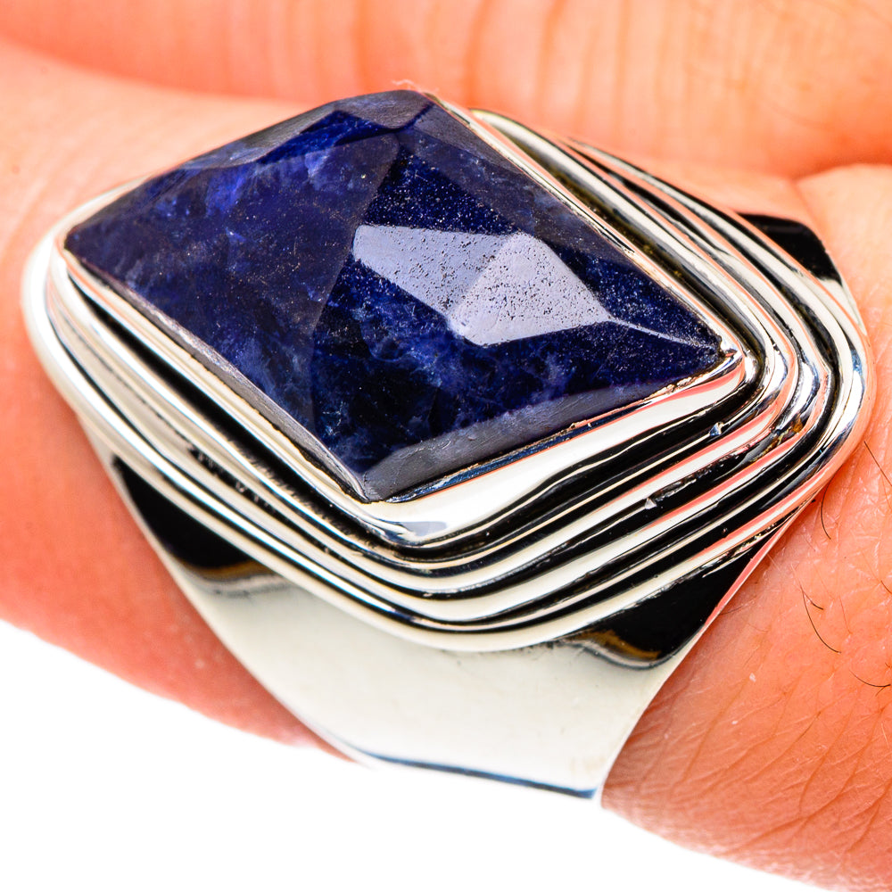 Sodalite Rings handcrafted by Ana Silver Co - RING94550