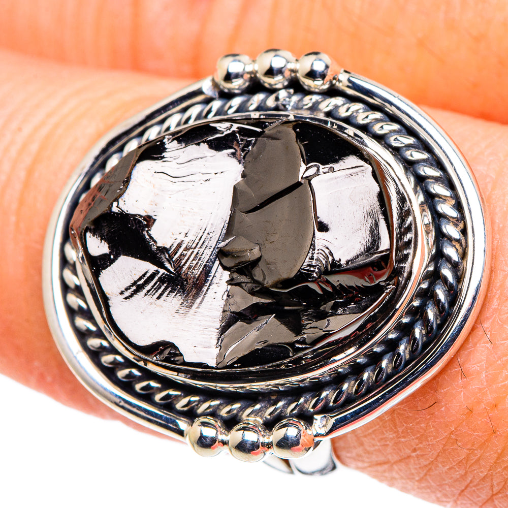 Shungite Rings handcrafted by Ana Silver Co - RING94569