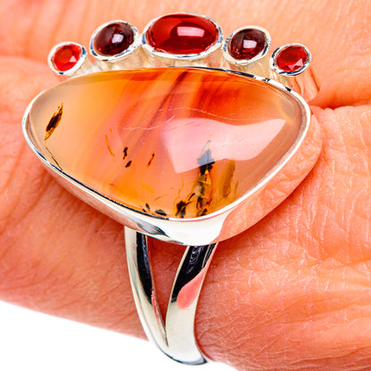 Montana Agate Rings handcrafted by Ana Silver Co - RING94590