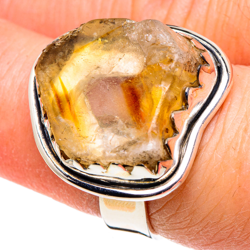 Citrine Rings handcrafted by Ana Silver Co - RING94613