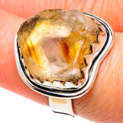 Citrine Rings handcrafted by Ana Silver Co - RING94613