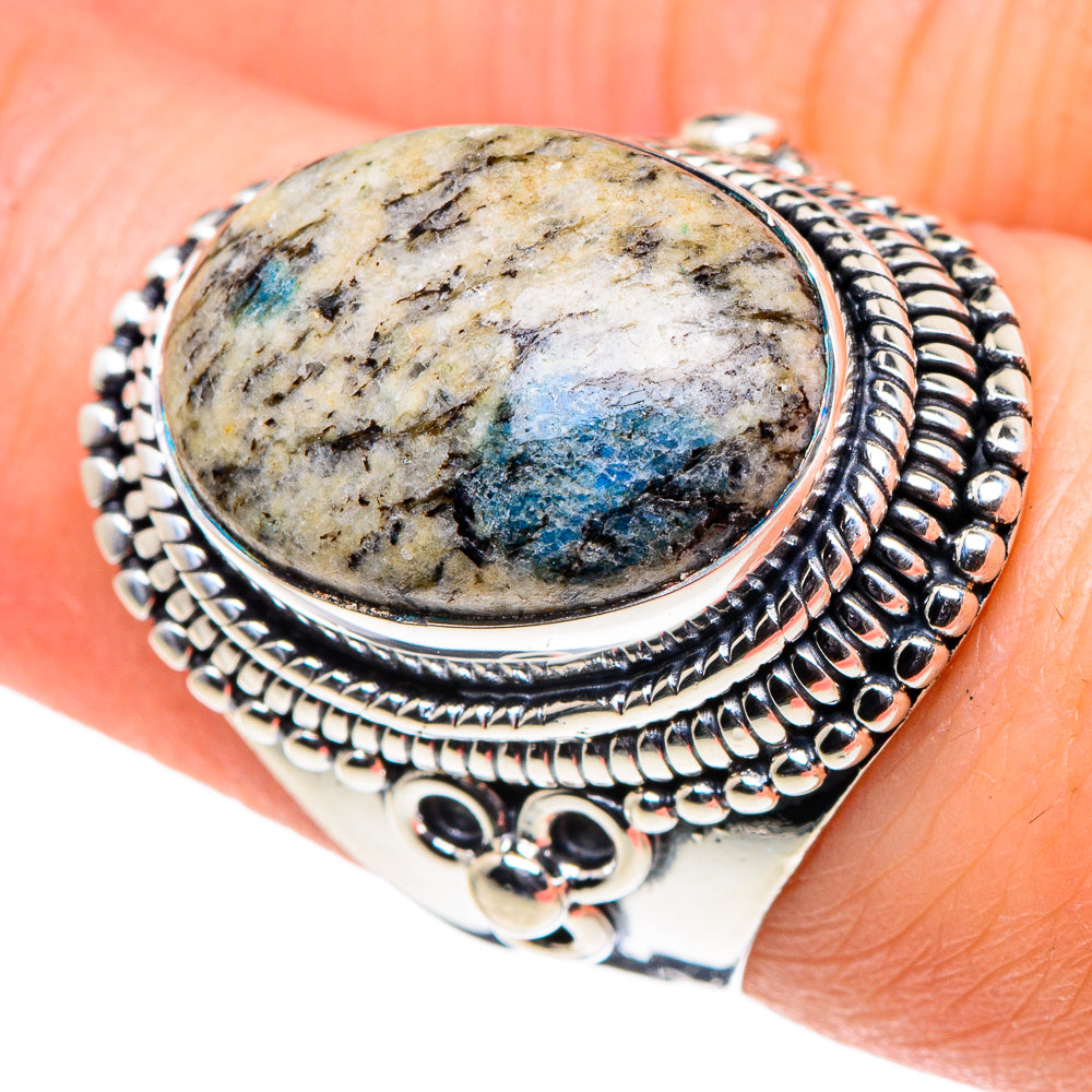 K2 Blue Rings handcrafted by Ana Silver Co - RING94625