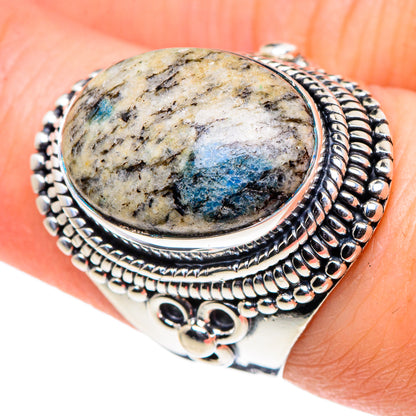 K2 Blue Rings handcrafted by Ana Silver Co - RING94625