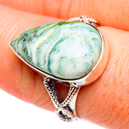 Ocean Jasper Rings handcrafted by Ana Silver Co - RING94629