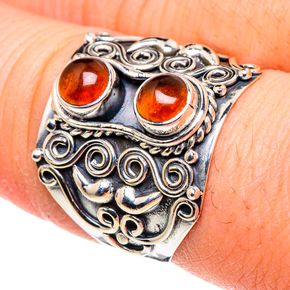 Carnelian Rings handcrafted by Ana Silver Co - RING94634