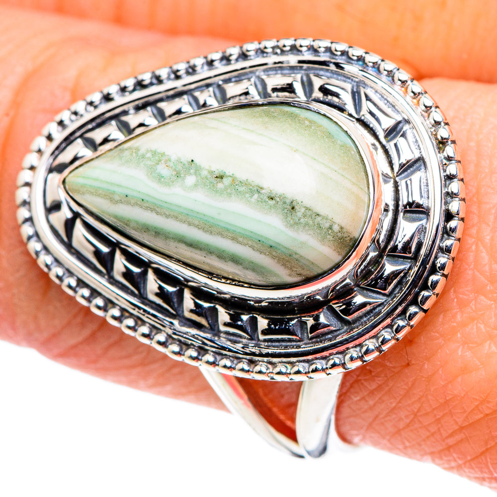 Ocean Jasper Rings handcrafted by Ana Silver Co - RING94653