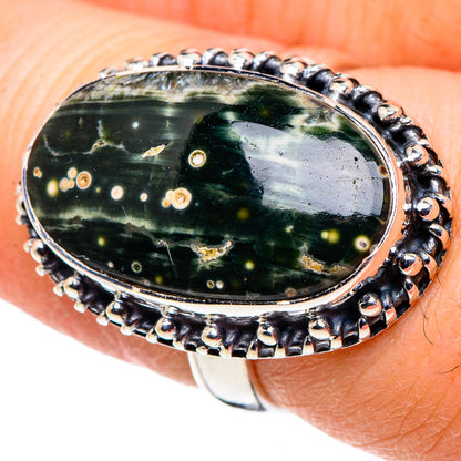 Ocean Jasper Rings handcrafted by Ana Silver Co - RING94661