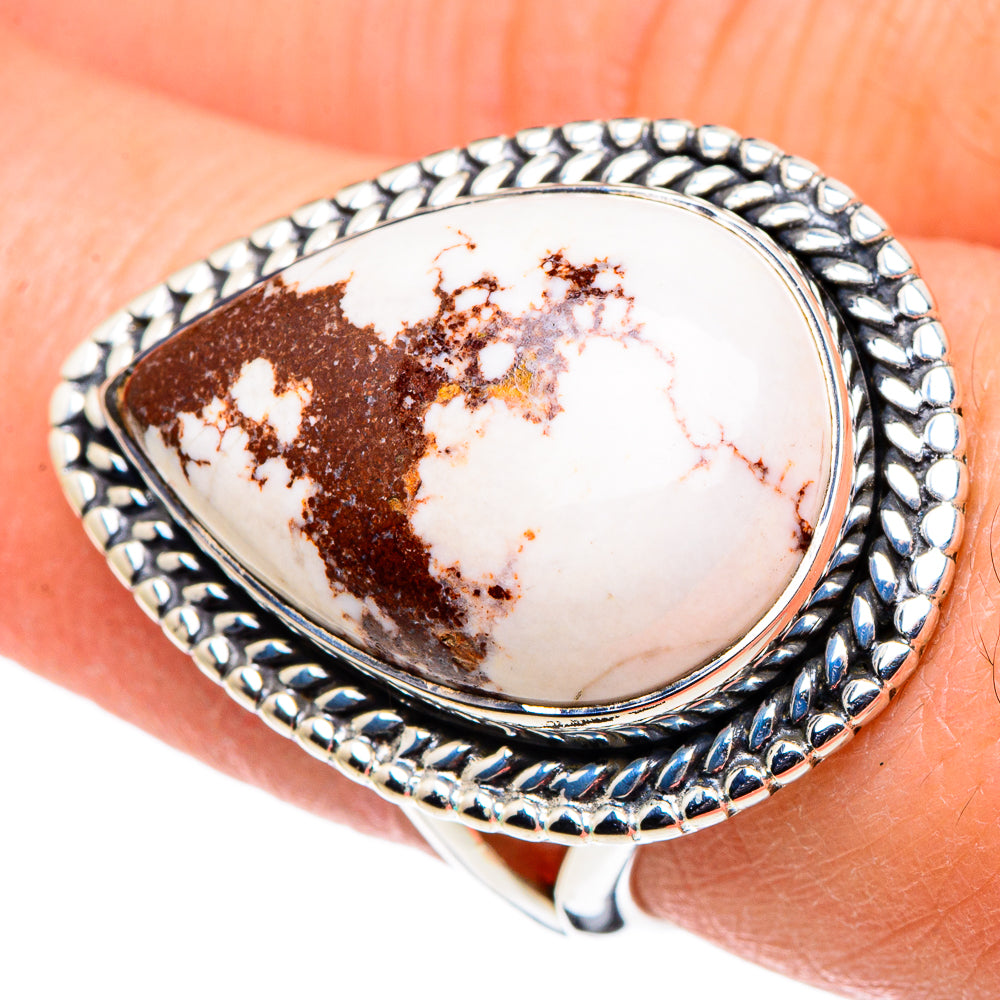 Wild Horse Jasper Rings handcrafted by Ana Silver Co - RING94663
