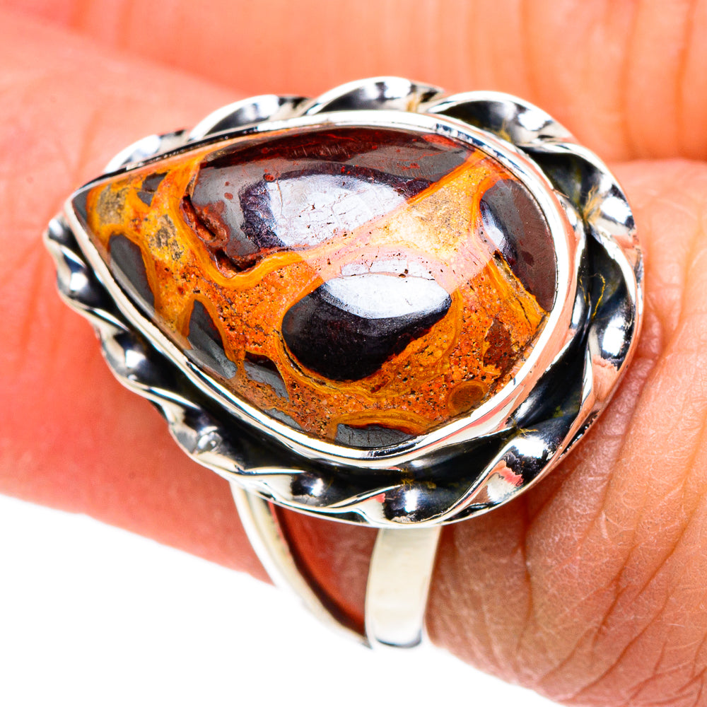 Bauxite Rings handcrafted by Ana Silver Co - RING94667