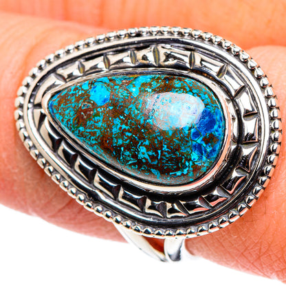 Shattuckite Rings handcrafted by Ana Silver Co - RING94673