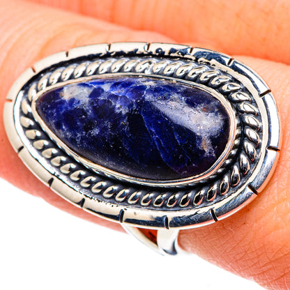 Sodalite Rings handcrafted by Ana Silver Co - RING94705