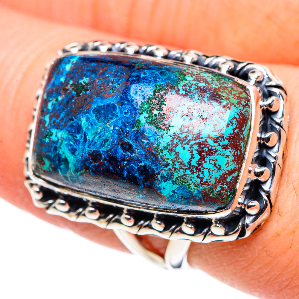 Shattuckite Rings handcrafted by Ana Silver Co - RING94713