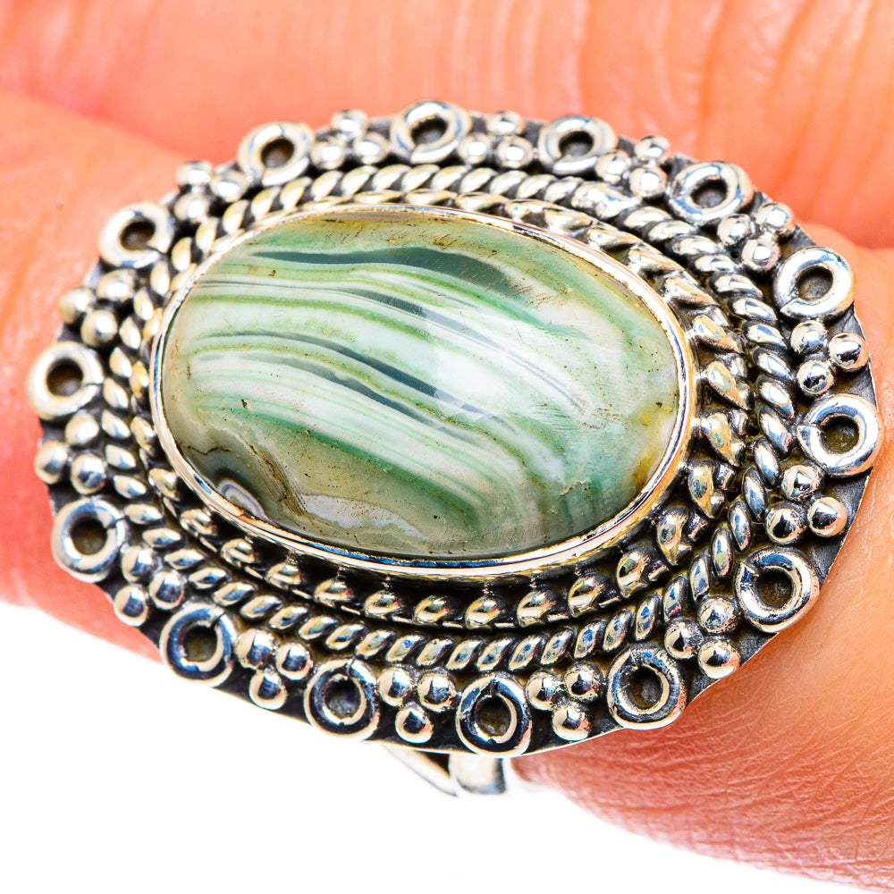 Ocean Jasper Rings handcrafted by Ana Silver Co - RING94719