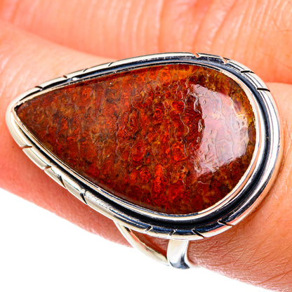 Dinosaur Bone Rings handcrafted by Ana Silver Co - RING94731