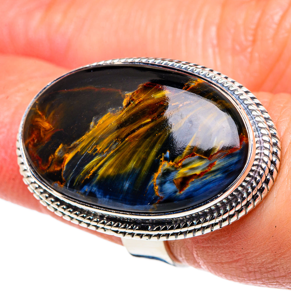 Pietersite Rings handcrafted by Ana Silver Co - RING94749