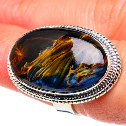 Pietersite Rings handcrafted by Ana Silver Co - RING94749