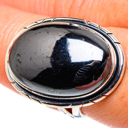 Hematite Rings handcrafted by Ana Silver Co - RING94758