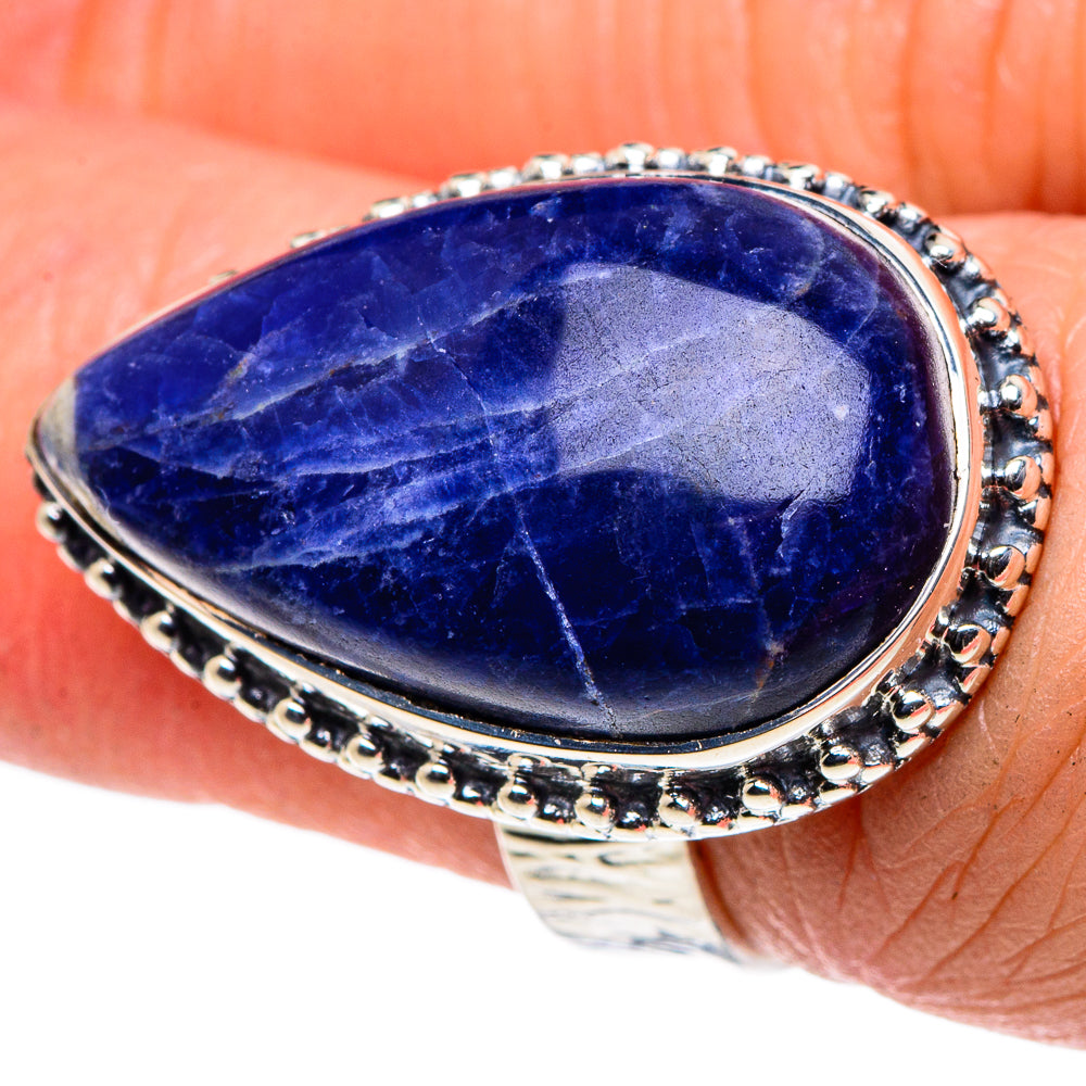 Sodalite Rings handcrafted by Ana Silver Co - RING94770