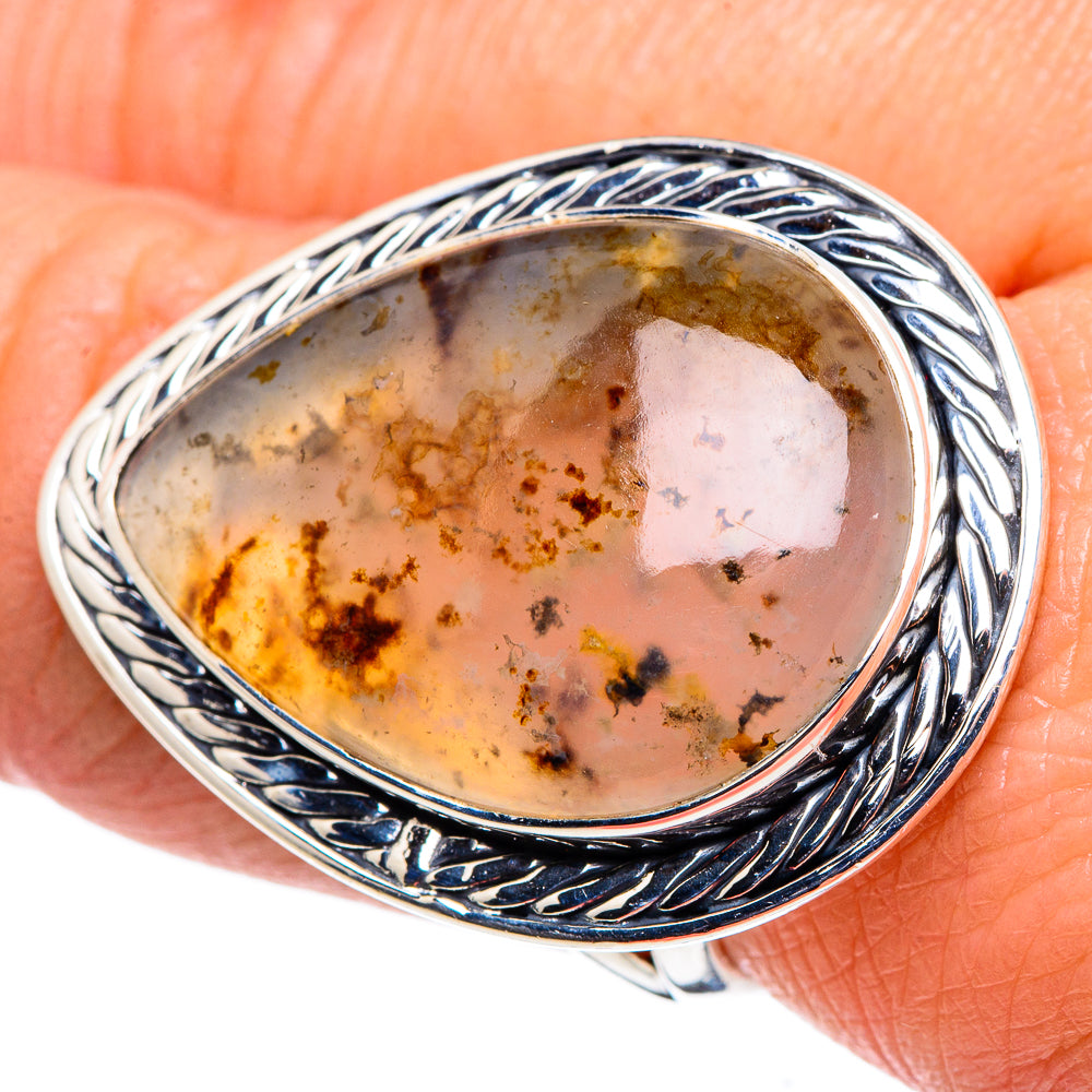 Montana Agate Rings handcrafted by Ana Silver Co - RING94785