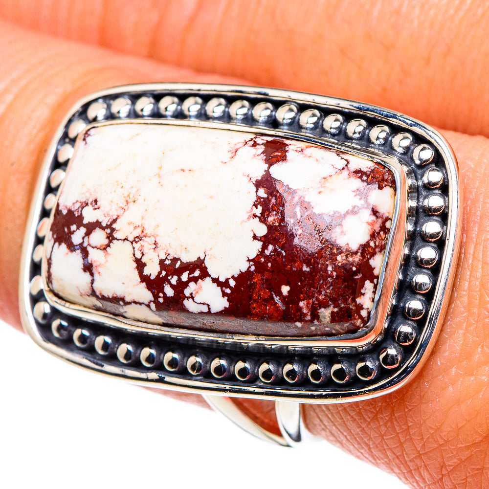 Wild Horse Jasper Rings handcrafted by Ana Silver Co - RING94786
