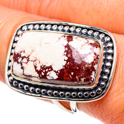 Wild Horse Jasper Rings handcrafted by Ana Silver Co - RING94786