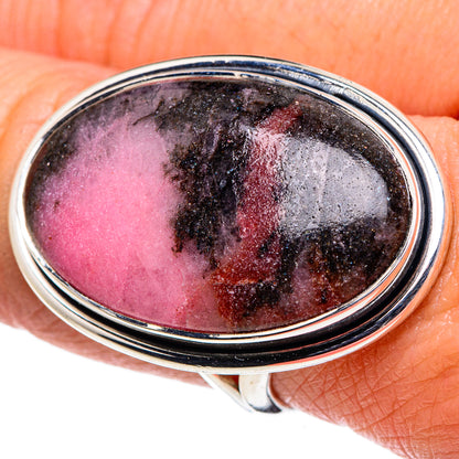Rhodonite Rings handcrafted by Ana Silver Co - RING94800