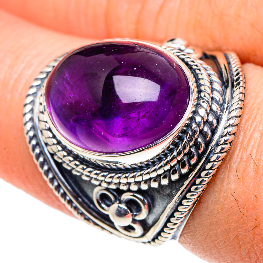 Amethyst Rings handcrafted by Ana Silver Co - RING94807