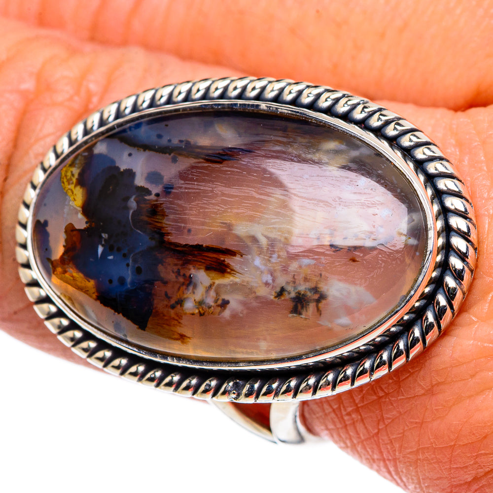 Montana Agate Rings handcrafted by Ana Silver Co - RING94811