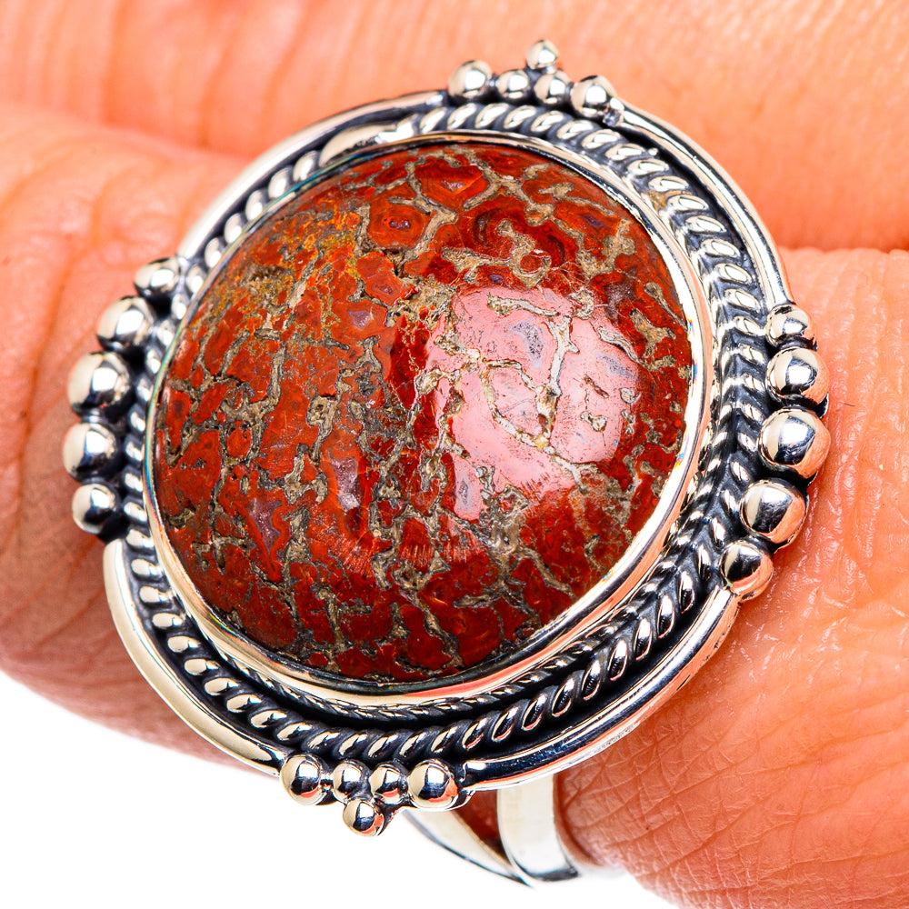 Dinosaur Bone Rings handcrafted by Ana Silver Co - RING94839