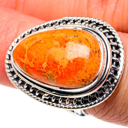 Sponge Coral Rings handcrafted by Ana Silver Co - RING94844