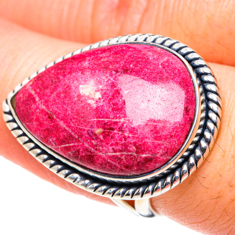 Thulite Rings handcrafted by Ana Silver Co - RING94848