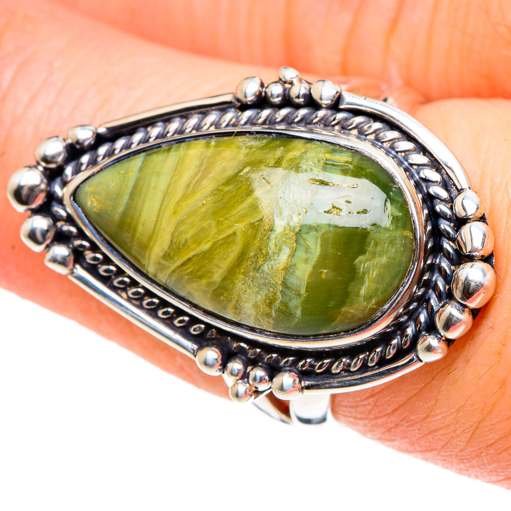 Ocean Jasper Rings handcrafted by Ana Silver Co - RING94870