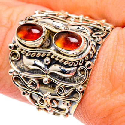 Carnelian Rings handcrafted by Ana Silver Co - RING94875