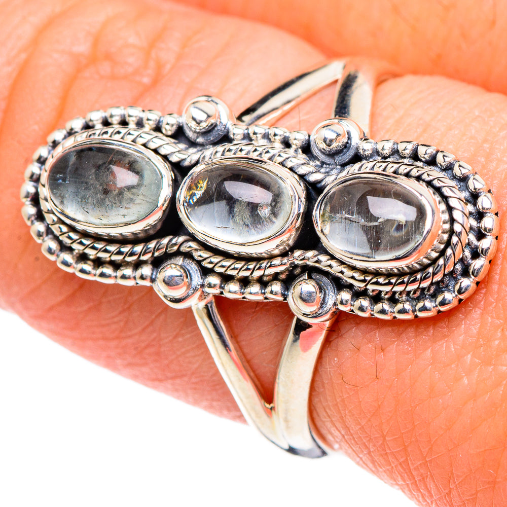 Aquamarine Rings handcrafted by Ana Silver Co - RING94896
