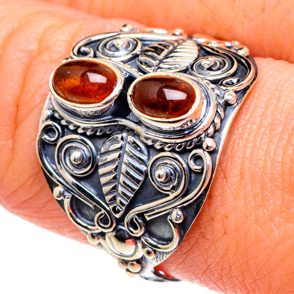 Carnelian Rings handcrafted by Ana Silver Co - RING94902
