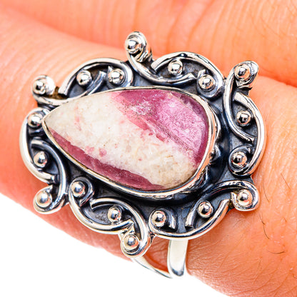 Rhodochrosite Rings handcrafted by Ana Silver Co - RING94904