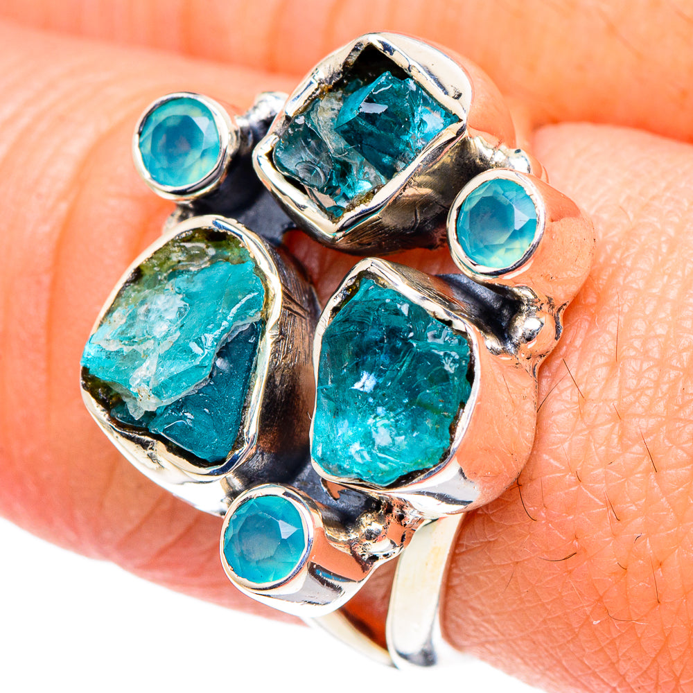 Apatite Rings handcrafted by Ana Silver Co - RING94917