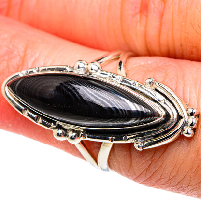 Psilomelane Rings handcrafted by Ana Silver Co - RING94933