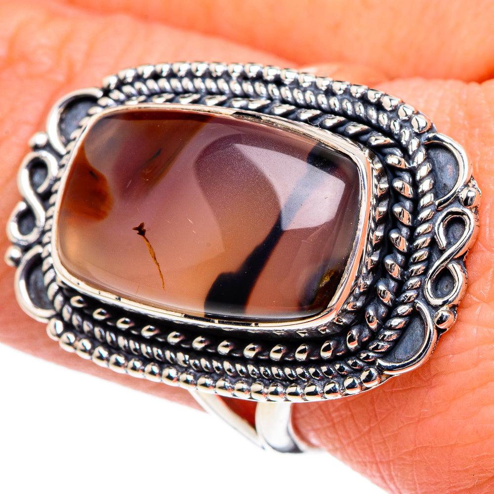 Montana Agate Rings handcrafted by Ana Silver Co - RING94934