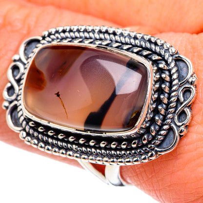 Montana Agate Rings handcrafted by Ana Silver Co - RING94934