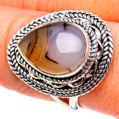Montana Agate Rings handcrafted by Ana Silver Co - RING94935