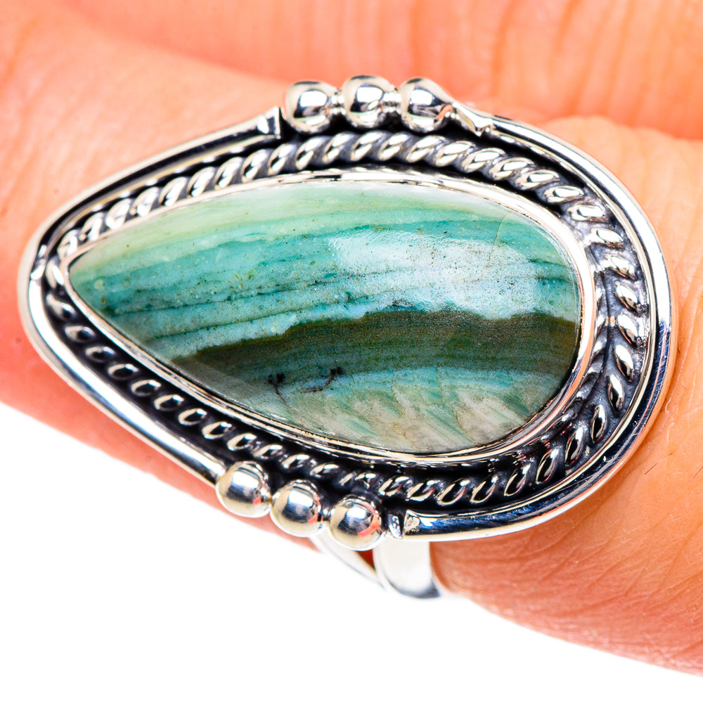 Ocean Jasper Rings handcrafted by Ana Silver Co - RING94950
