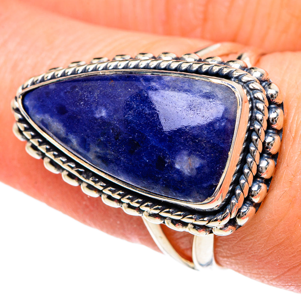 Sodalite Rings handcrafted by Ana Silver Co - RING94960