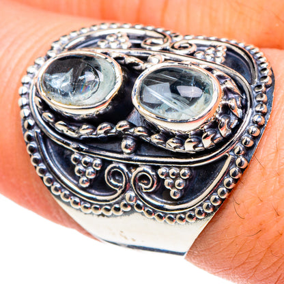 Aquamarine Rings handcrafted by Ana Silver Co - RING94962