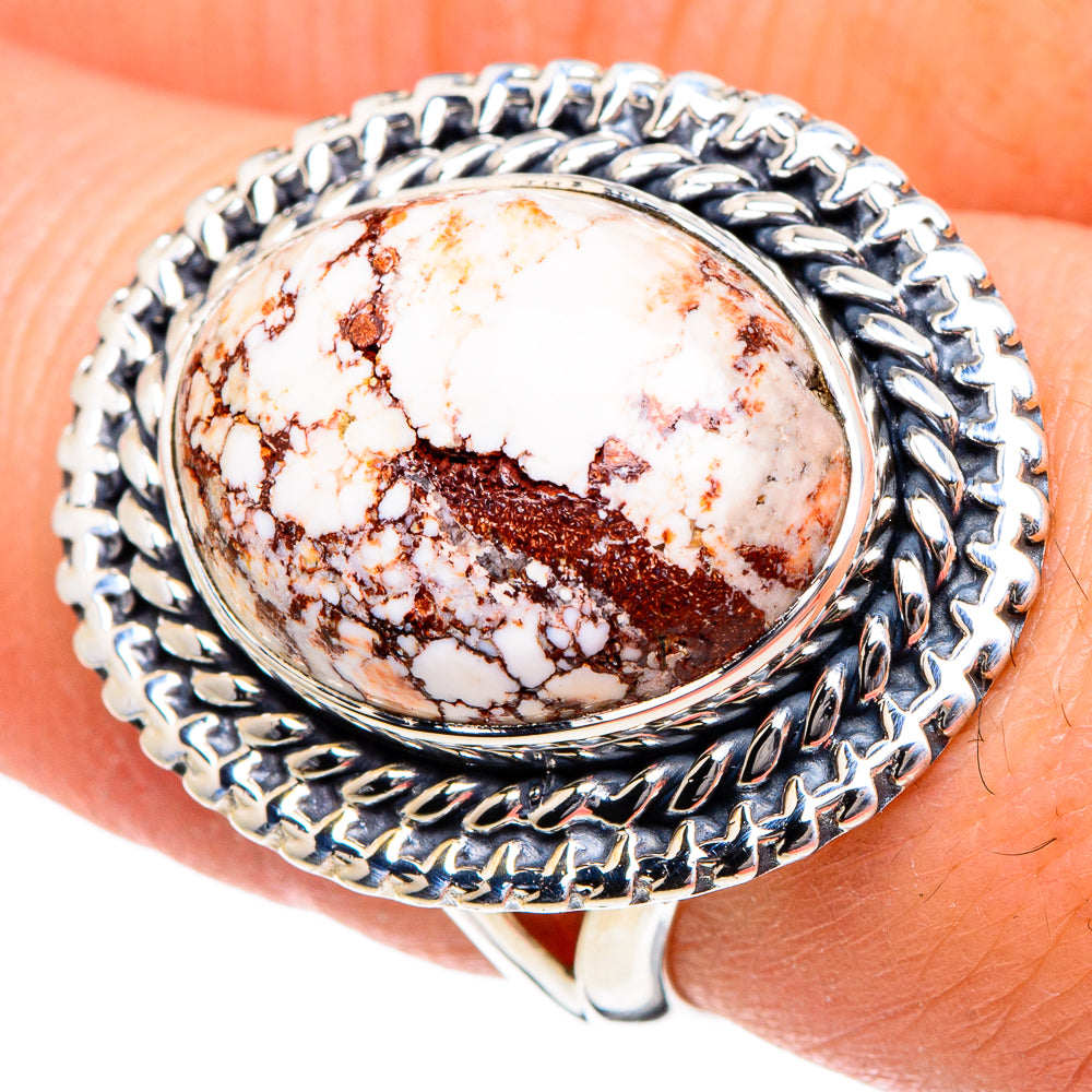 Wild Horse Jasper Rings handcrafted by Ana Silver Co - RING94980